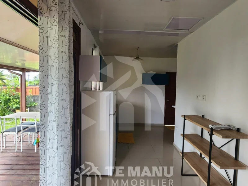 FARE TIREO – Bungalow à Louer à Faaone, Début Taravao - temanuimmobilier.com
