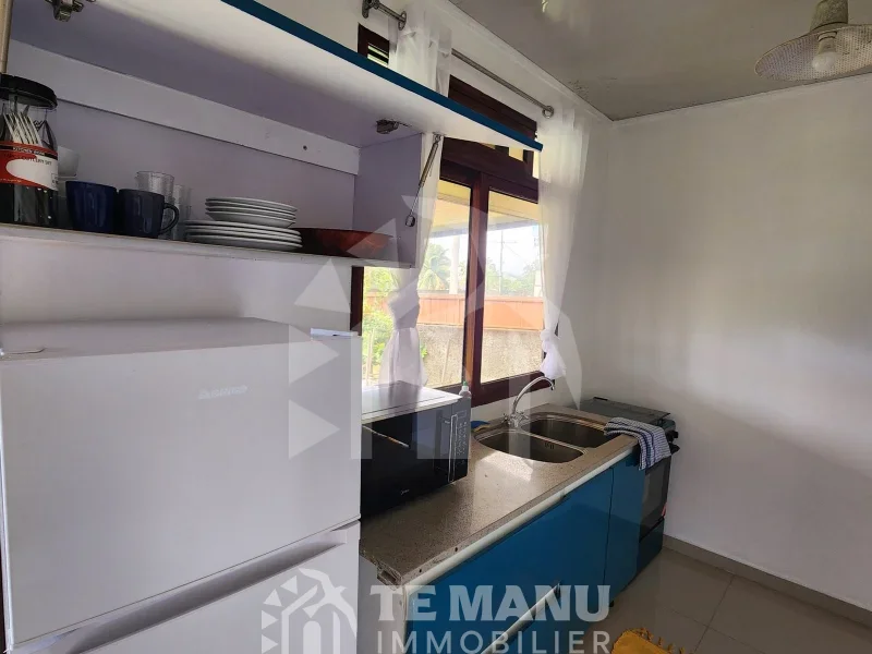 FARE TIREO – Bungalow à Louer à Faaone, Début Taravao - temanuimmobilier.com