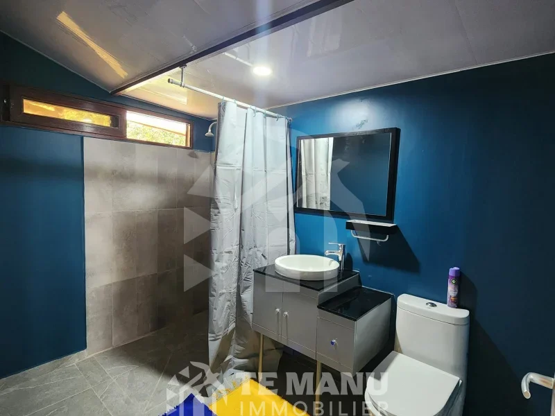 FARE TIREO – Bungalow à Louer à Faaone, Début Taravao - temanuimmobilier.com