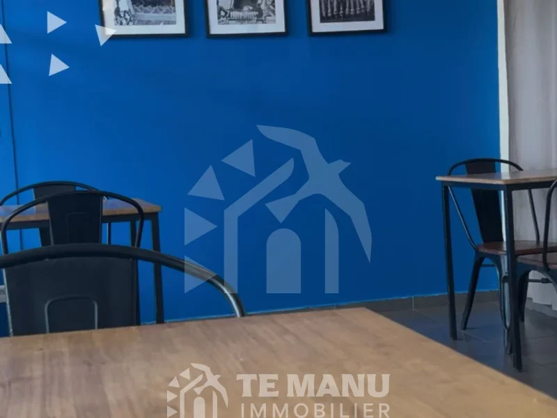 Sur Punaauia , à vendre fond de commerce de type Bistro - temanuimmobilier.com