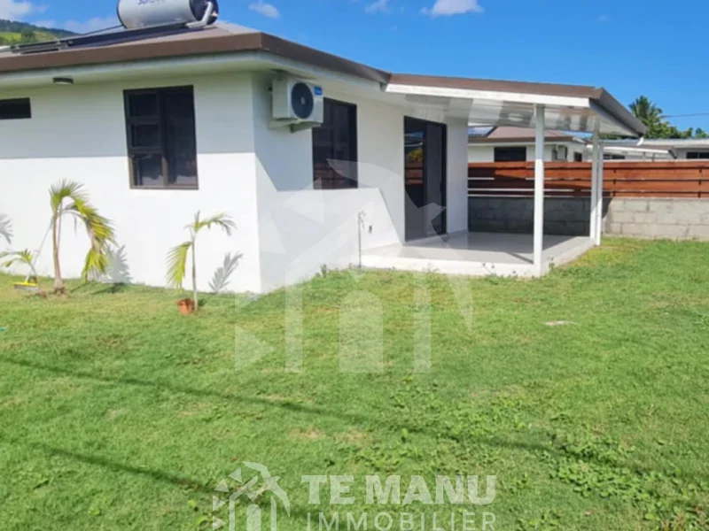À louer sur Paea – Maison neuve de type F2 - temanuimmobilier.com