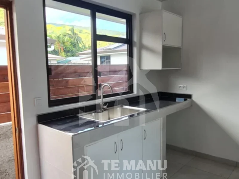 À louer sur Paea – Maison neuve de type F2 - temanuimmobilier.com