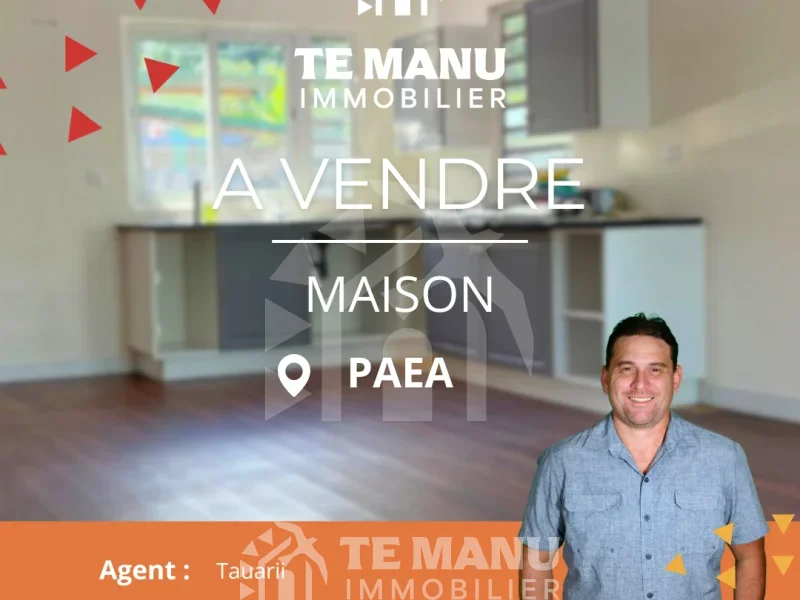 À vendre – Maison neuve sur Paea type F4