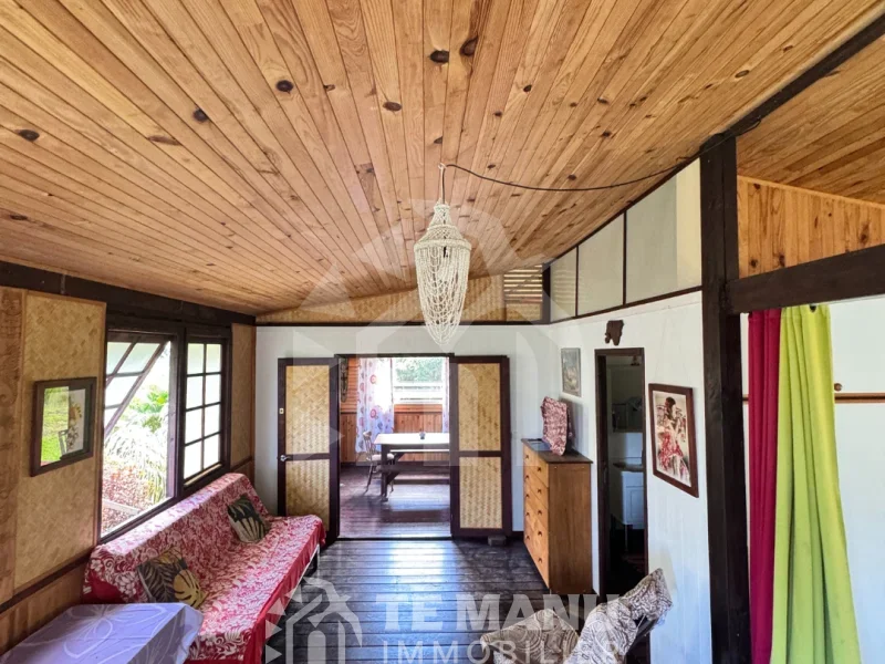 À louer sur Haapiti – Maison de type F2 -