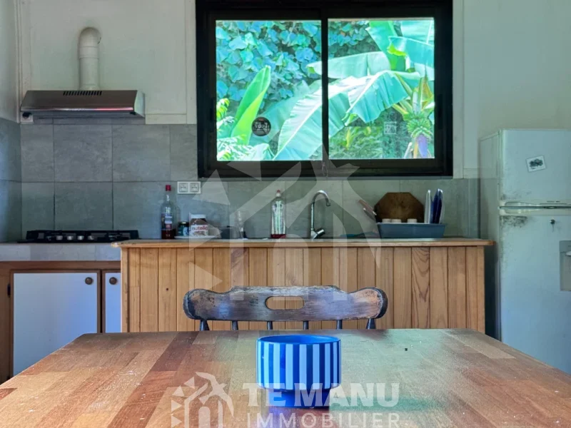 À louer sur Haapiti – Maison de type F2 -
