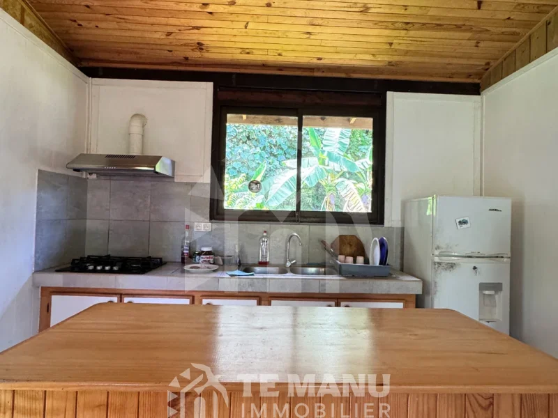 À louer sur Haapiti – Maison de type F2 -