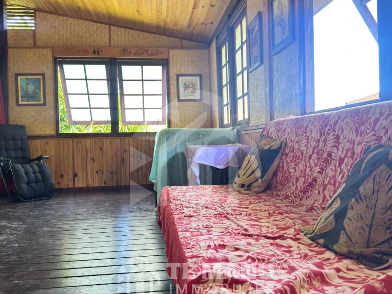 À louer sur Haapiti – Maison de type F2 -