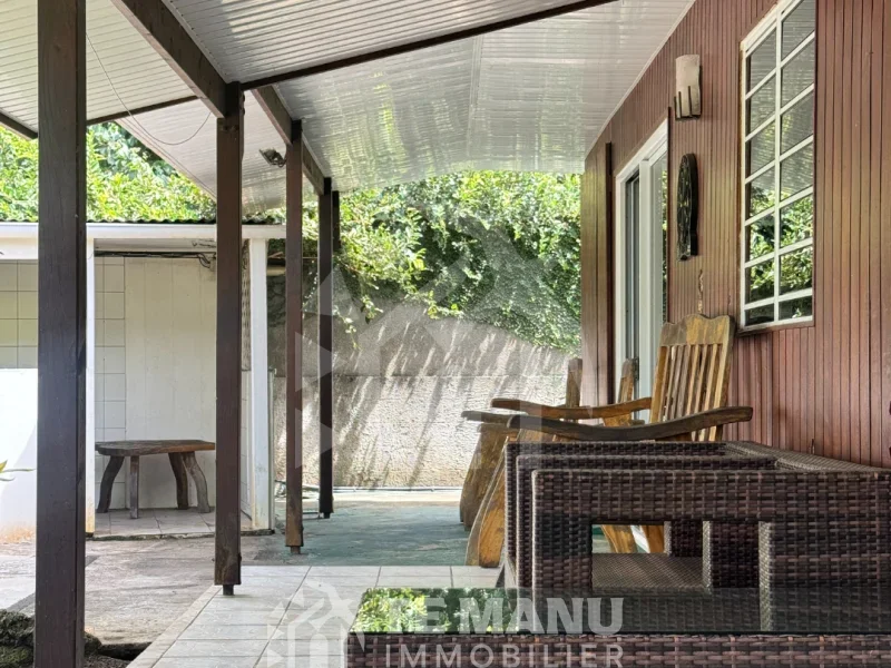 À vendre sur Haapiti – Maison de type F3 -
