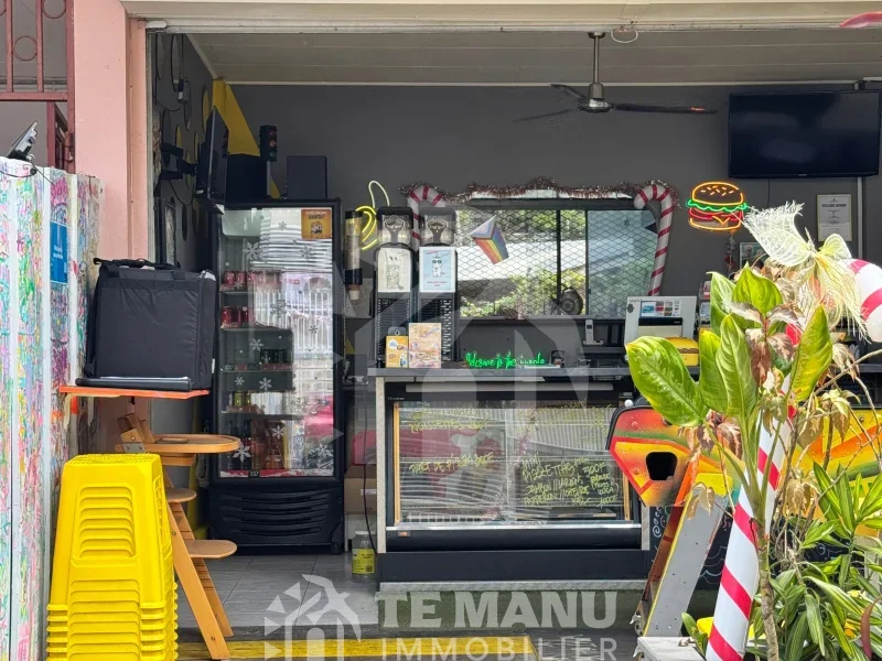À vendre – Fond de commerce de type restauration rapide - temanuimmobilier.com