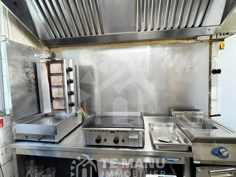 À vendre – Fond de commerce de type restauration rapide - temanuimmobilier.com