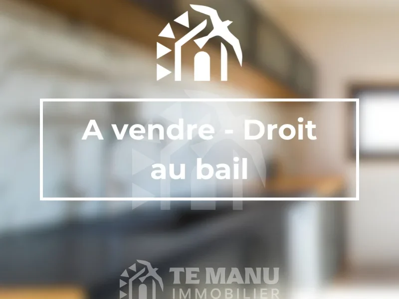 Sur Tahiti , en plein centre de Papeete à vendre droit au bail 150m2 - temanuimmobilier.com