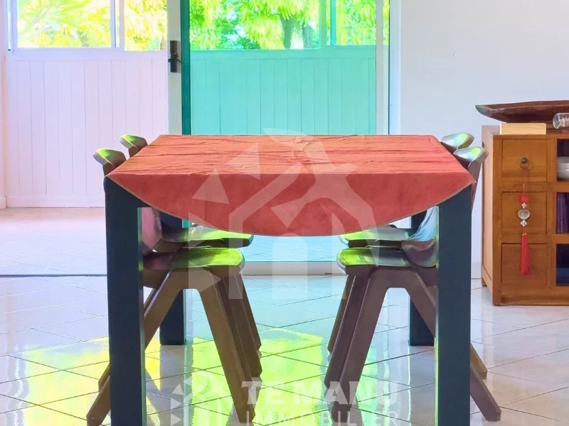 À louer sur Punaauia – Maison de type F4 – 280 000F -