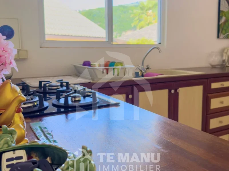 À louer sur Punaauia – Maison de type F4 – 280 000F -