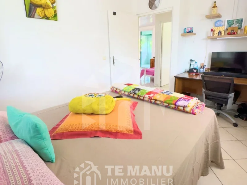 À louer sur Punaauia – Maison de type F4 – 280 000F -