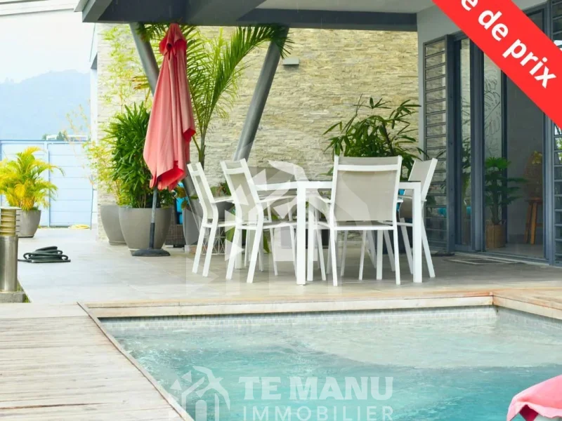 A vendre – Maison de type F4 sur Pamatai Hills - temanuimmobilier.com