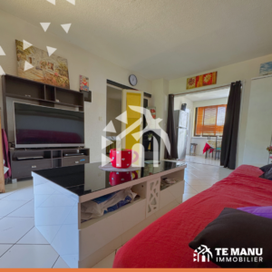 A Vendre - appartement F2 de 54m2 sur Papeete