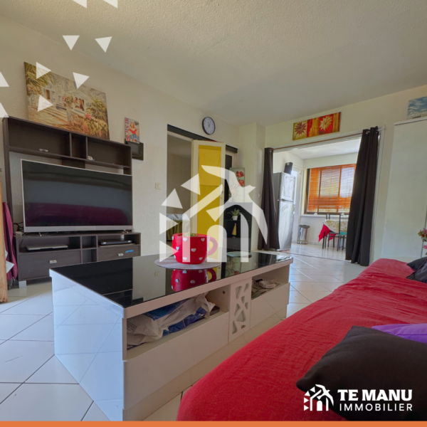 A Vendre - appartement F2 de 54m2 sur Papeete