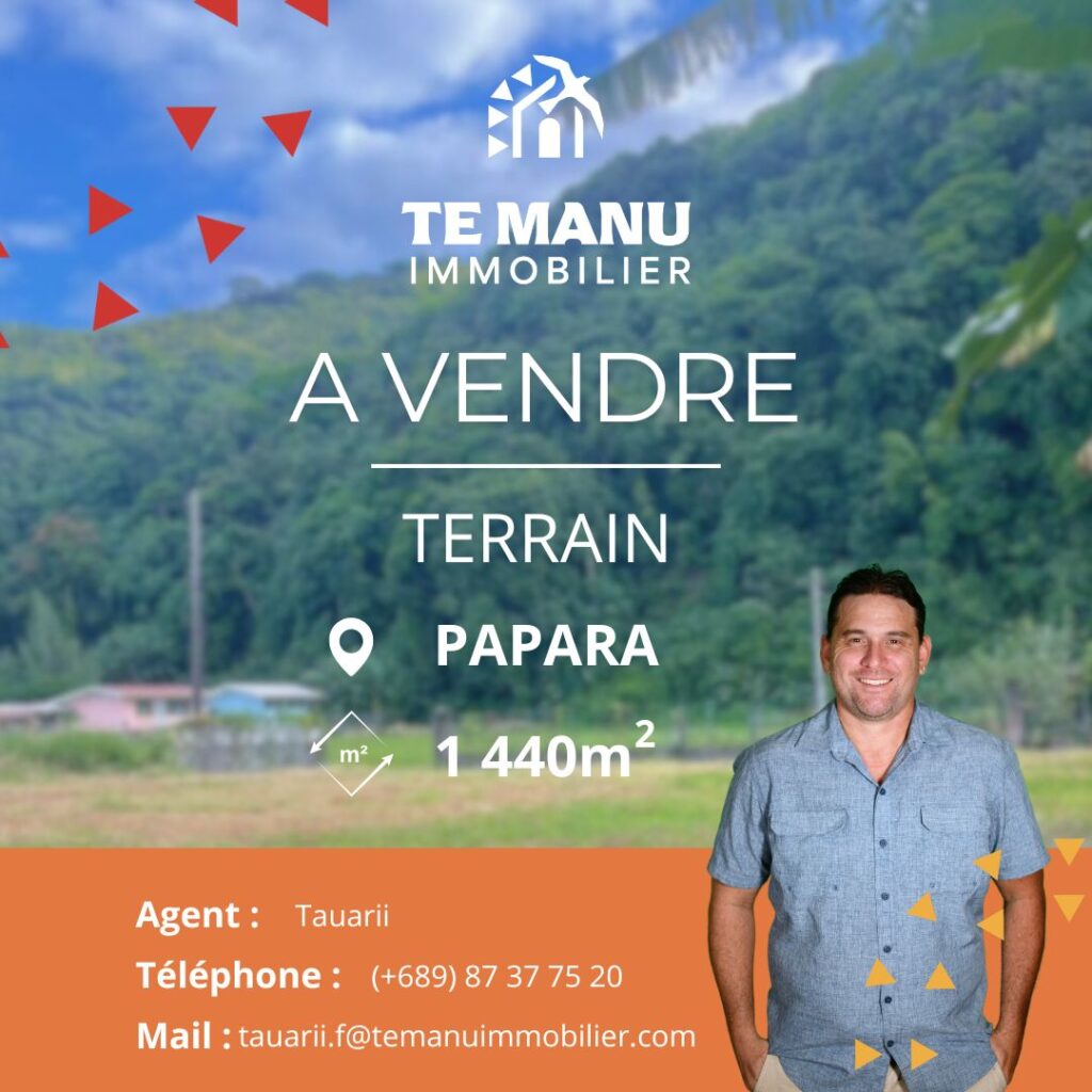 Terrain papara tauarii
