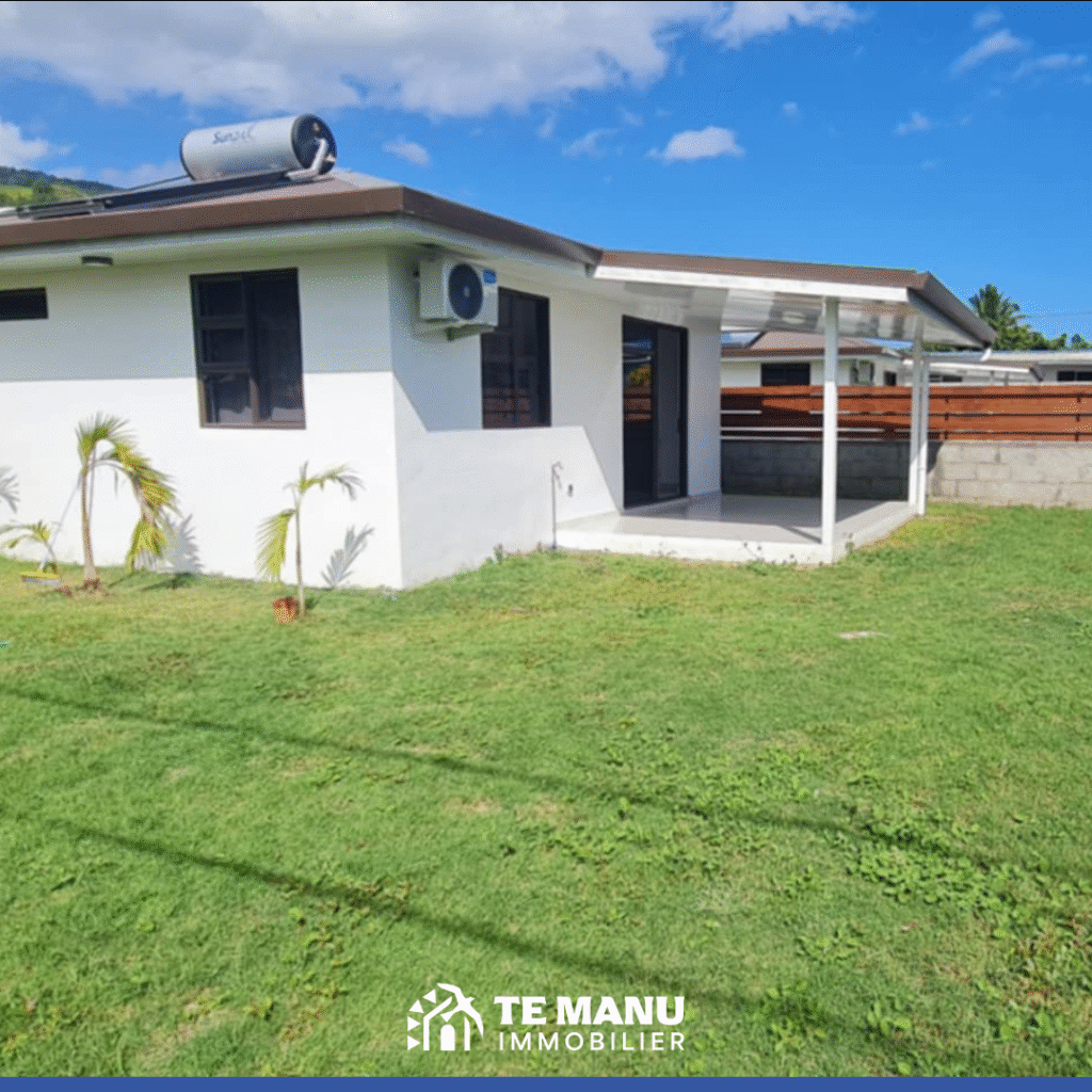À louer sur Paea – Maison neuve de type F2