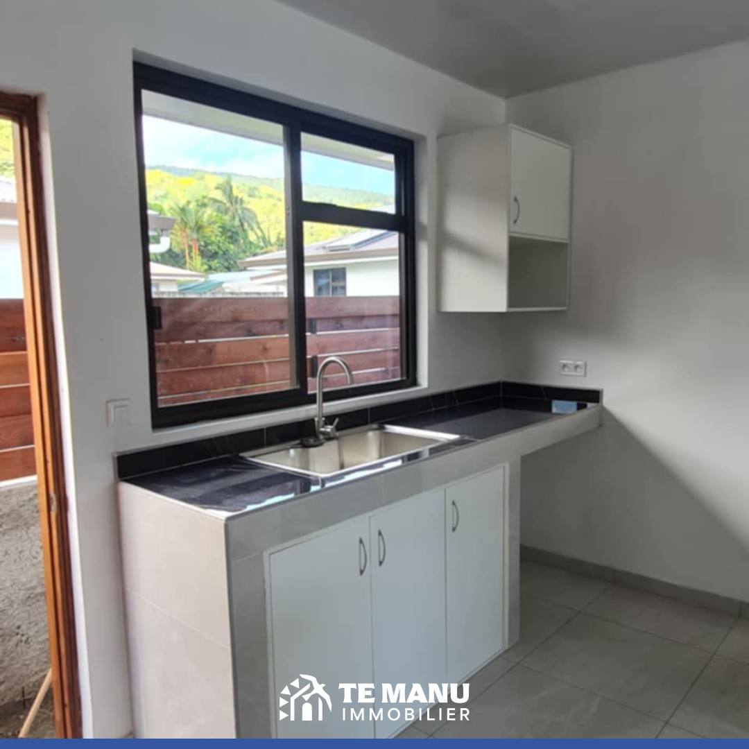 À louer sur Paea – Maison neuve de type F2 – Image 5