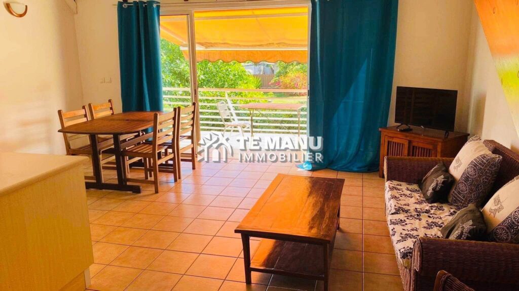 A Louer - Appartement F2 en Bord de Mer sur Punaauia