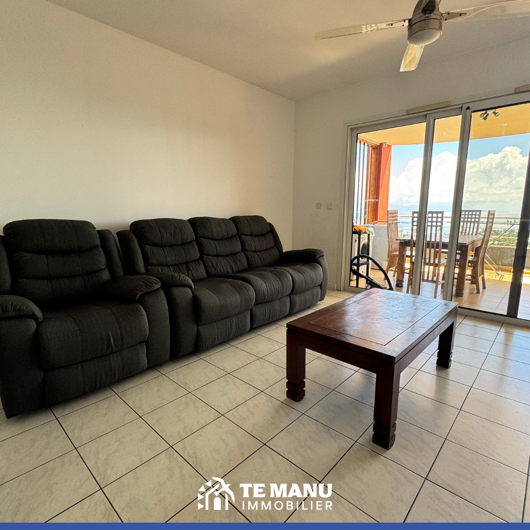 A Louer - Appartement F3 sur Punaauia